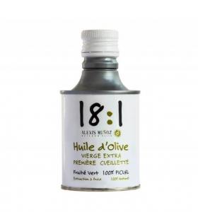 Huile d'olive 18:1 Alexis Munoz Fruits Verts Première Récolte 25cl